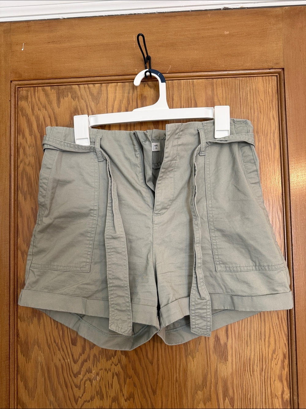 Women’s Utility Style Shorts in Light Sage